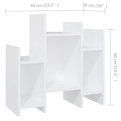 Mobile Bianco 60x26x60 cm in Legno Multistrato - homemem39