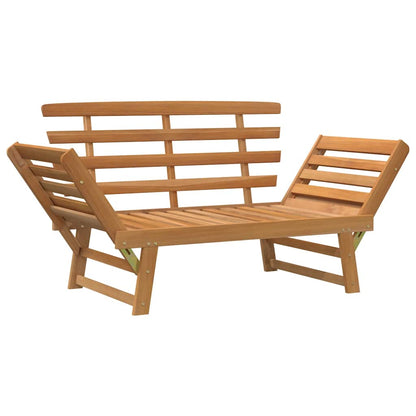 Panca da Giardino 2-in-1 190 cm in Legno Massello di Acacia | homemem39