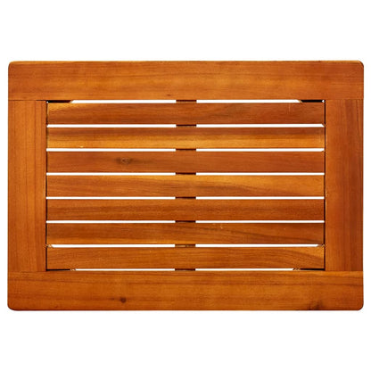 Tavolino da Giardino 50x35x36 cm in Legno Massello di Acacia | homemem39
