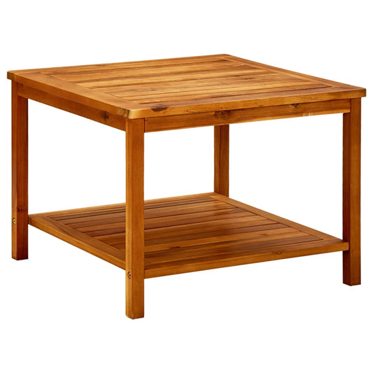 Tavolino da Salotto 60x60x45 cm in Legno Massello di Acacia | homemem39