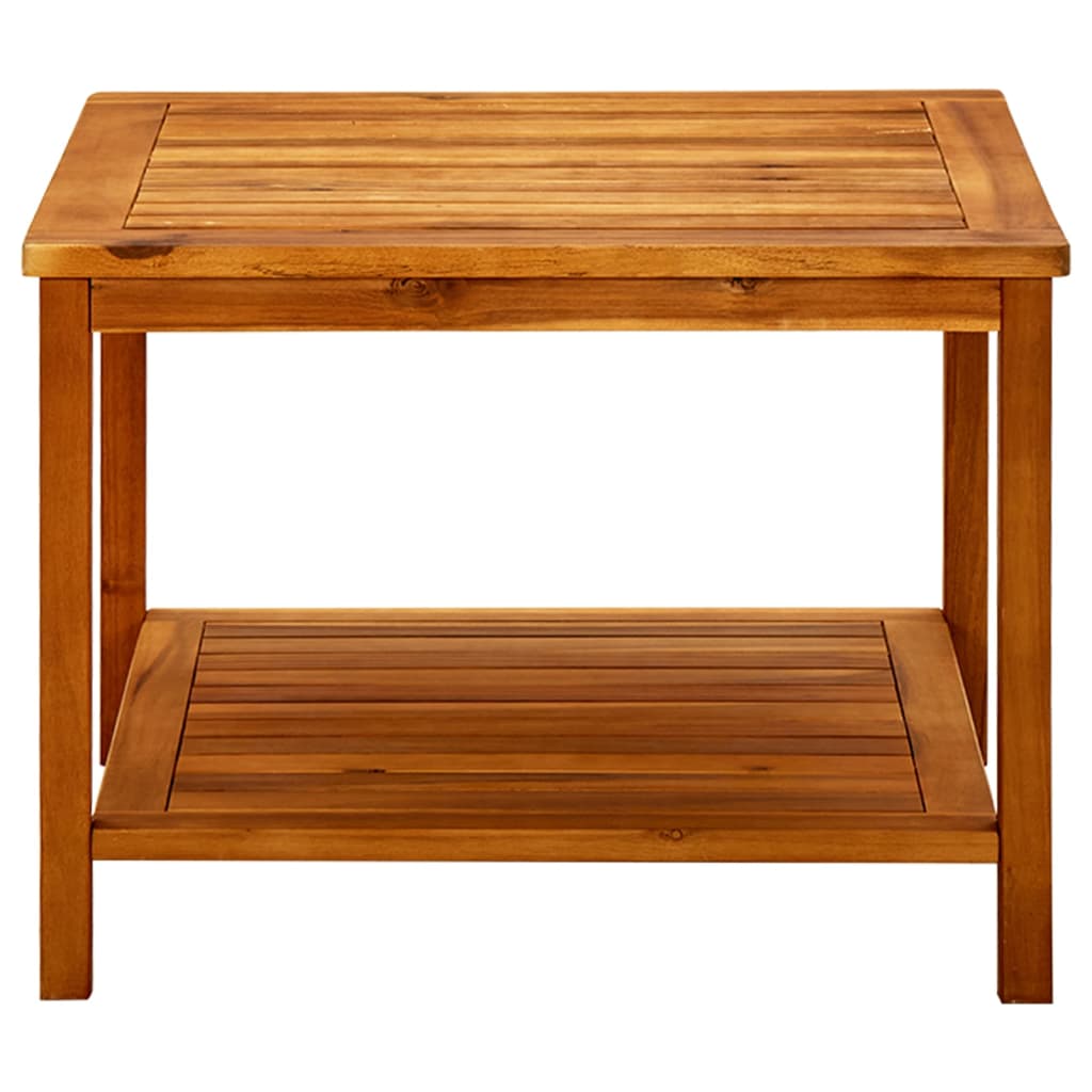 Tavolino da Salotto 60x60x45 cm in Legno Massello di Acacia | homemem39