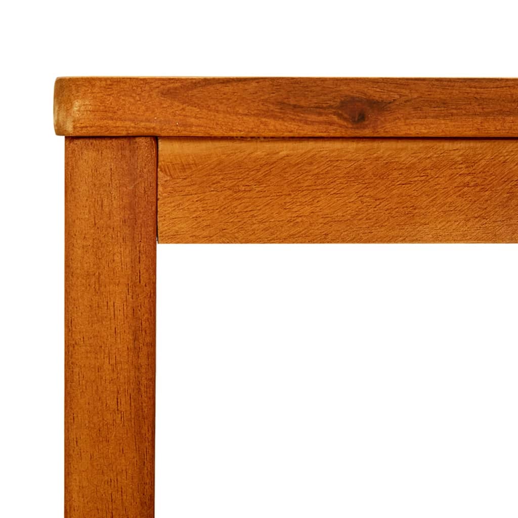 Tavolino da Salotto 60x60x45 cm in Legno Massello di Acacia | homemem39