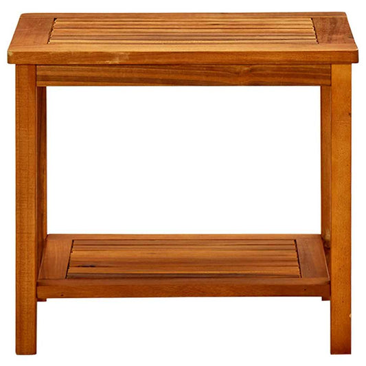 Tavolino da Salotto 50x35x45 cm in Legno Massello di Acacia | homemem39