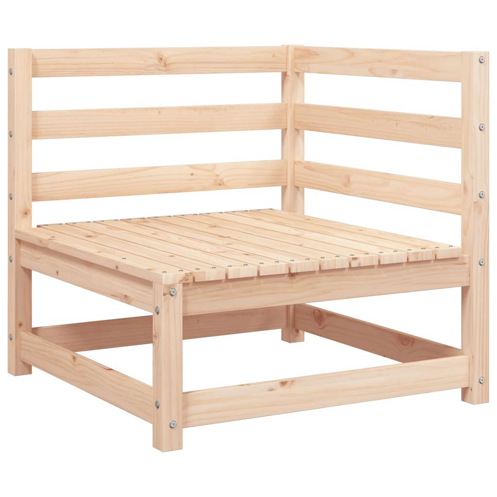 Set Divani da Giardino 2 pz con Cuscini Legno Massello Pino | homemem39