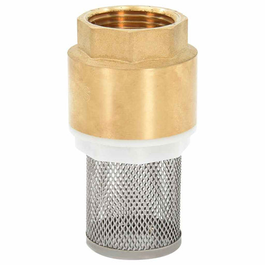 Tubo di Aspirazione con Raccordi in Ottone Nero 1,1" 7 m PVC