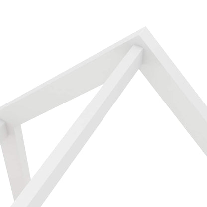 Giroletto per Bambini con Cassetto Bianco Legno Pino 80x160 cm - homemem39