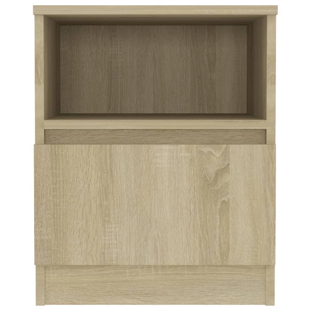 Comodino Rovere Sonoma 40x40x50 cm in Legno Multistrato - homemem39