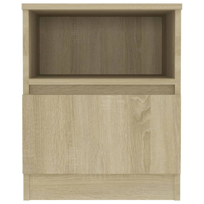 Comodino Rovere Sonoma 40x40x50 cm in Legno Multistrato - homemem39