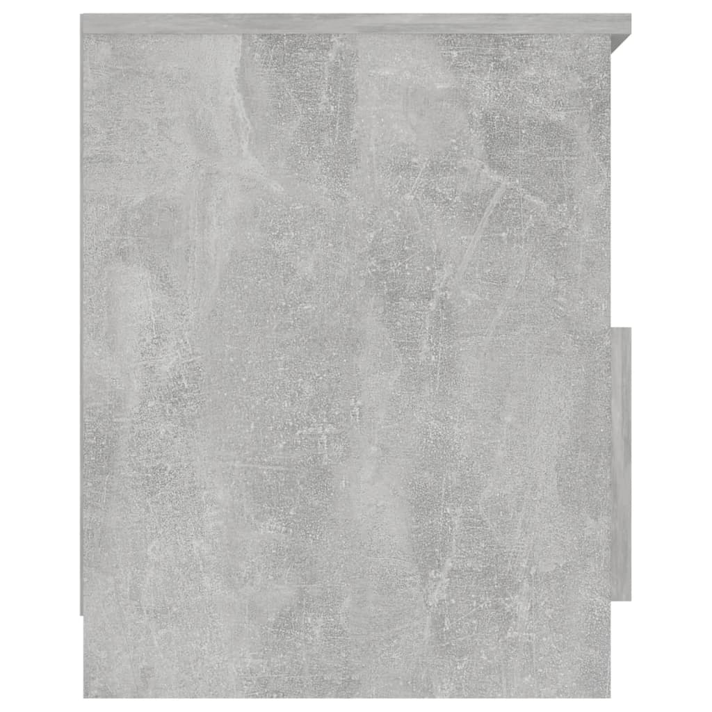 Comodini 2 pz Grigio Cemento 40x40x50 cm in Legno Multistrato - homemem39