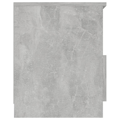Comodini 2 pz Grigio Cemento 40x40x50 cm in Legno Multistrato - homemem39