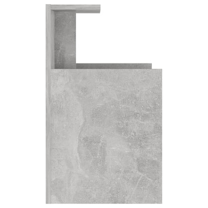 Comodini 2pz Grigio Cemento 40x35x60 cm in Legno Multistrato - homemem39