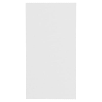 Tavolino Bianco 50x26x50 cm in Legno Multistrato - homemem39