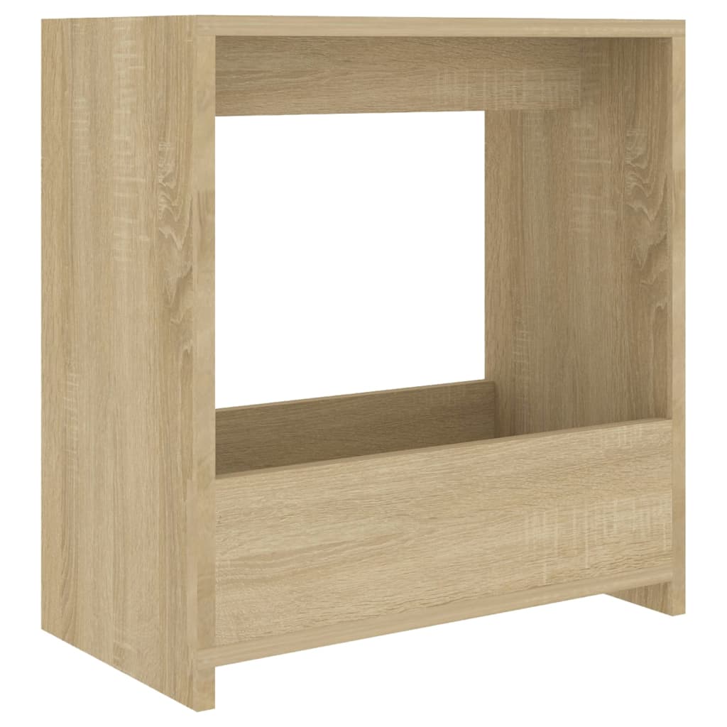 Tavolino Rovere Sonoma 50x26x50 cm in Legno Multistrato - homemem39