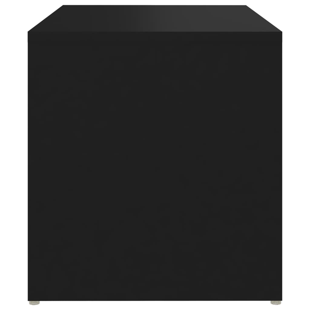Tavolino Nero 59x36x38 cm in Legno Multistrato - homemem39