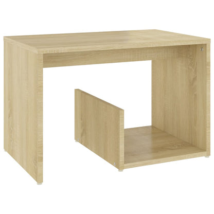 Tavolino Rovere Sonoma 59x36x38 cm in Legno Multistrato | homemem39