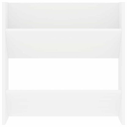 Scarpiere a Muro 4 pz Bianche 60x18x60 cm in Legno Multistrato
