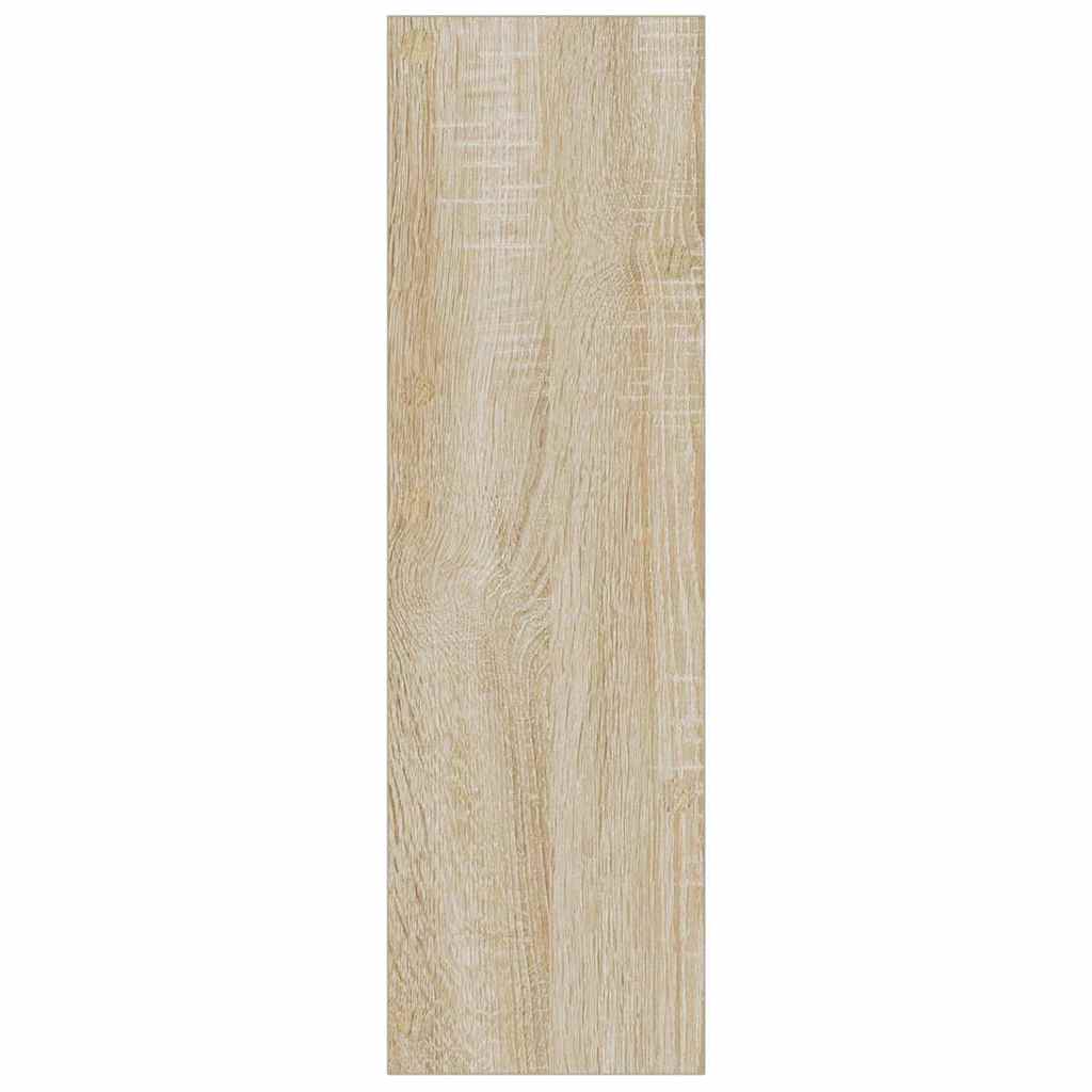 Scarpiera a Muro Rovere Sonoma 60x18x60 cm in Legno Multistrato