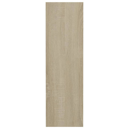 Scarpiere a Muro 2pz Rovere Sonoma 60x18x60cm Legno Multistrato - homemem39
