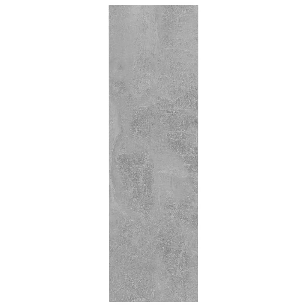 Scarpiere Muro 2pz Grigio Cemento 60x18x60cm Legno Multistrato - homemem39