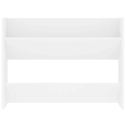 Scarpiere a Muro 2pz Bianche 80x18x60 cm in Legno Multistrato