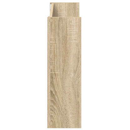 Scarpiere a Muro 2pz Rovere Sonoma 80x18x60cm Legno Multistrato - homemem39