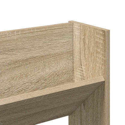 Scarpiere a Muro 2pz Rovere Sonoma 80x18x60cm Legno Multistrato - homemem39