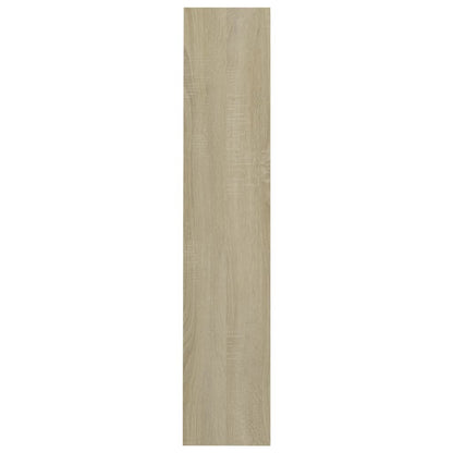 Scarpiere a Muro 2pz Rovere Sonoma 60x18x90cm Legno Multistrato - homemem39