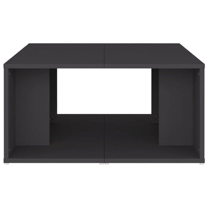 Tavolini da Salotto 4 pz Grigi 33x33x33 cm in Multistrato | homemem39