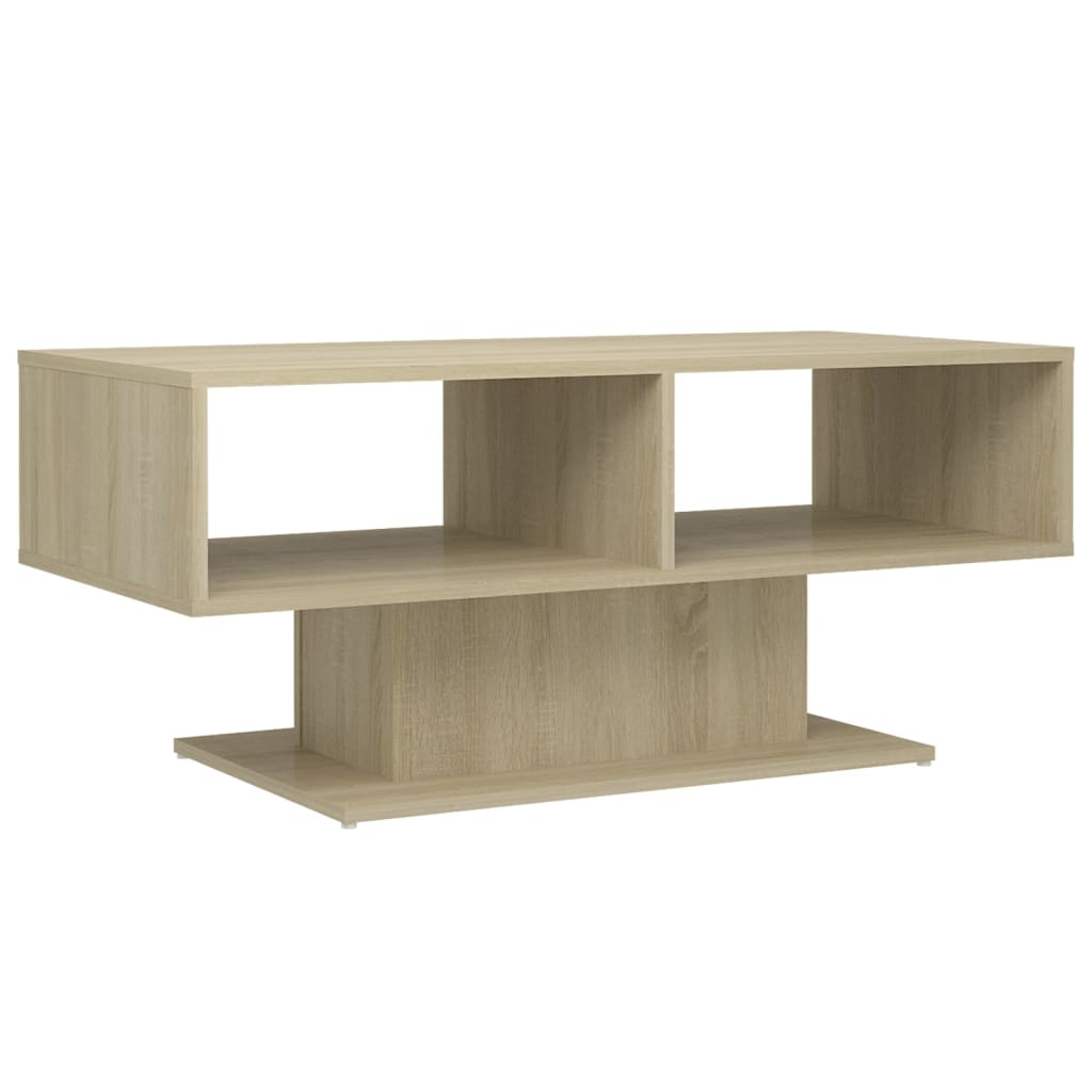 Tavolino Salotto Rovere Sonoma 103,5x50x44,5 Legno Multistrato | homemem39