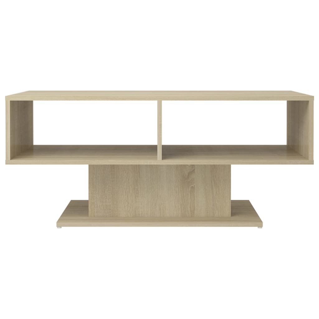 Tavolino Salotto Rovere Sonoma 103,5x50x44,5 Legno Multistrato | homemem39