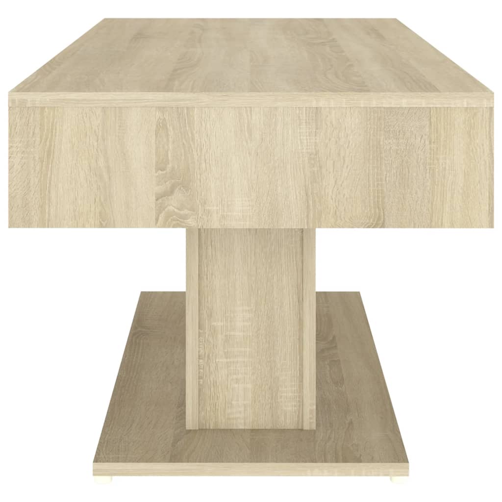 Tavolino da Salotto Rovere Sonoma 96x50x45cm Legno Multistrato | homemem39