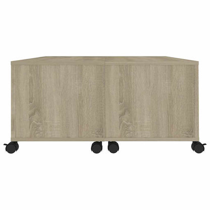 Tavolino da Salotto Rovere Sonoma 75x75x38 cm Legno Multistrato