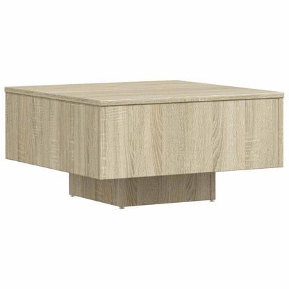 Tavolino Salotto Rovere Sonoma 60x60x31,5 cm Legno Multistrato