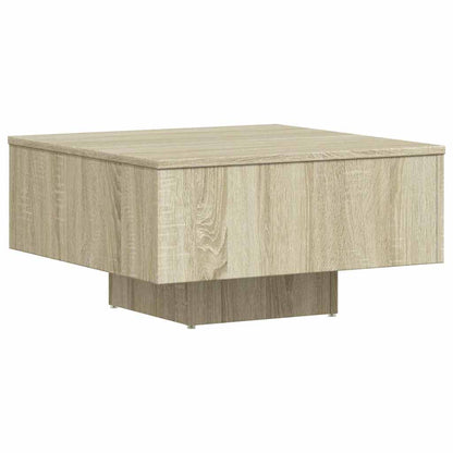 Tavolino Salotto Rovere Sonoma 60x60x31,5 cm Legno Multistrato | homemem39
