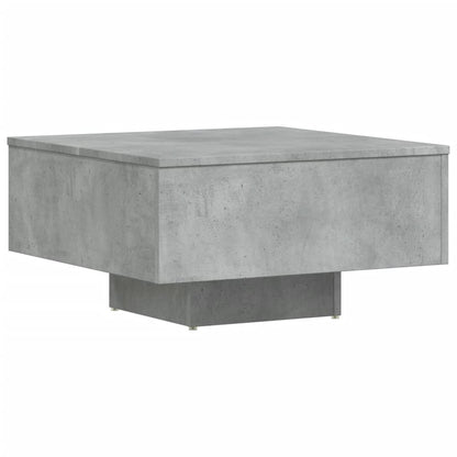 Tavolino da Salotto Grigio Cemento 60x60x31,5 Legno Multistrato | homemem39
