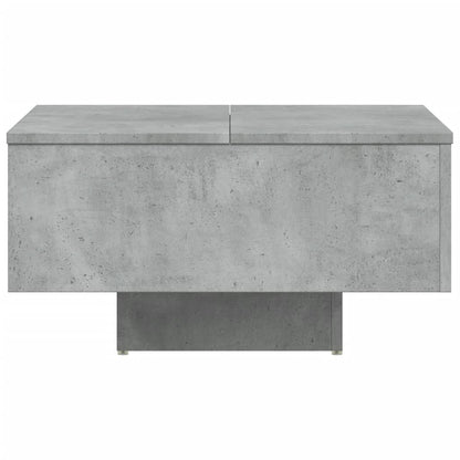 Tavolino da Salotto Grigio Cemento 60x60x31,5 Legno Multistrato | homemem39