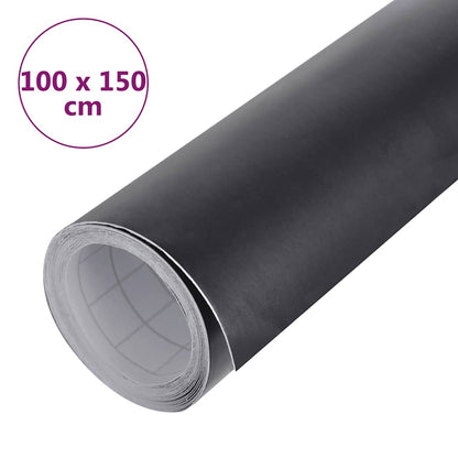 Pellicola per Auto Opaca Nera 100x150 cm | homemem39