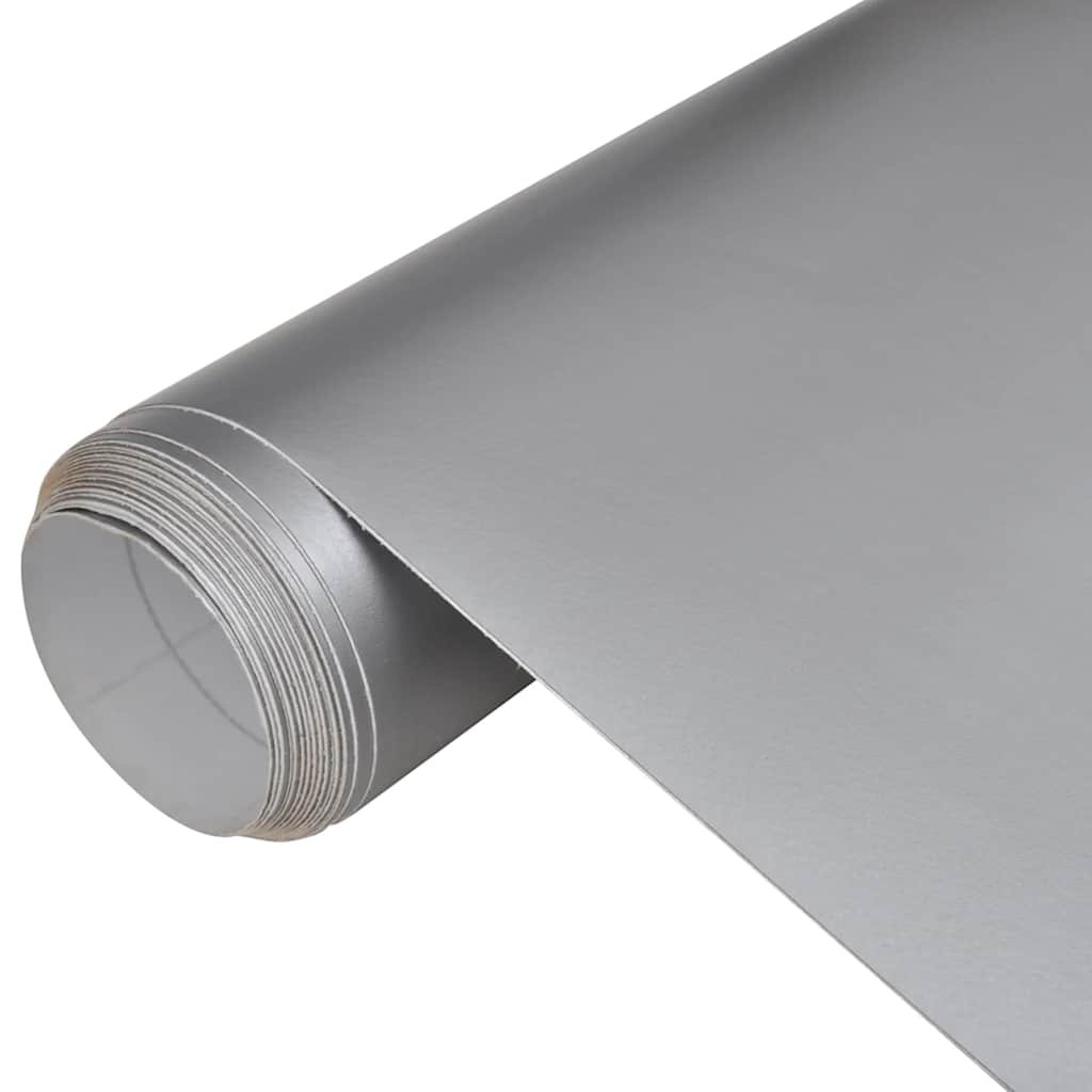 Pellicole per Auto 2pz Argento Opaco 100x150cm + 50x150cm | homemem39