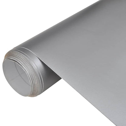 Pellicole per Auto 2pz Argento Opaco 100x150cm + 50x150cm | homemem39
