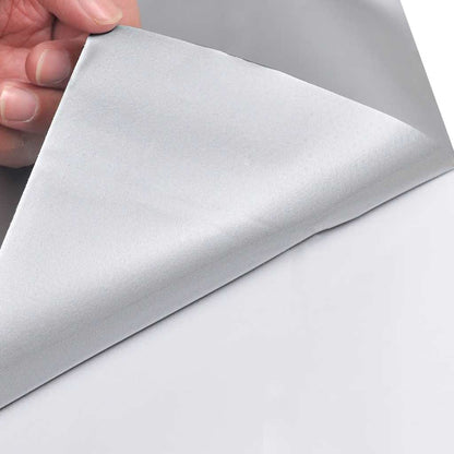 Pellicole per Auto 2pz Argento Opaco 100x150cm + 50x150cm | homemem39