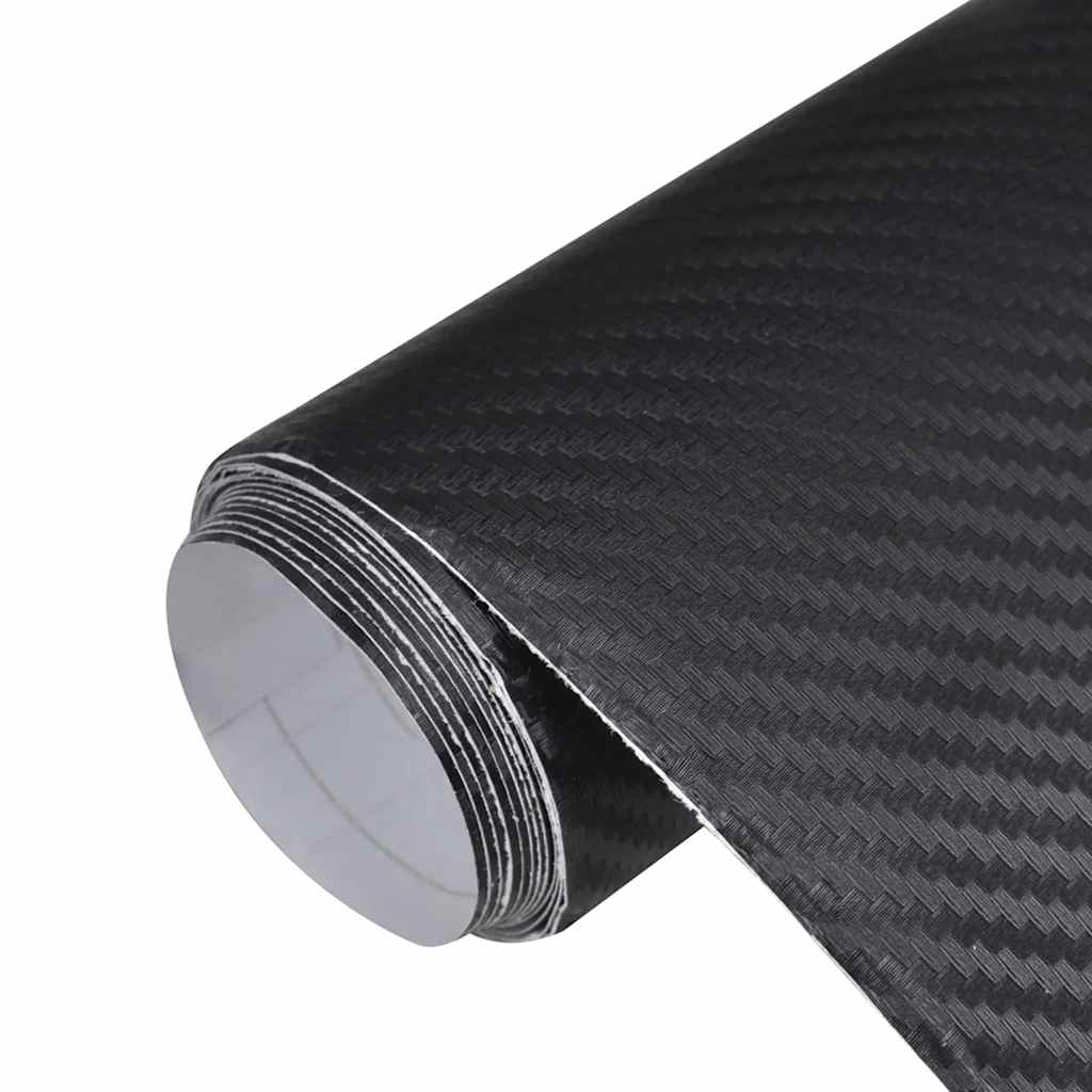 Pellicola per Auto 3D Nera 100x150 cm | homemem39