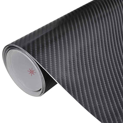Pellicola per Auto 4D Nera 100x150 cm | homemem39