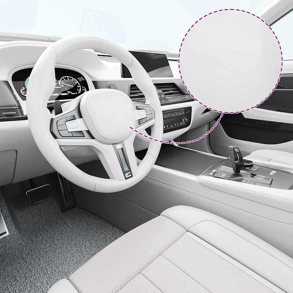 Pellicole per Auto 2 pz 4D Bianco 100x150 cm+50x150 cm | homemem39