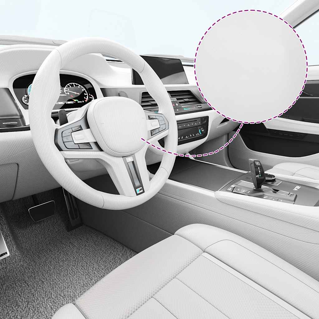 Pellicole per Auto 2 pz 4D Bianco 100x150 cm | homemem39
