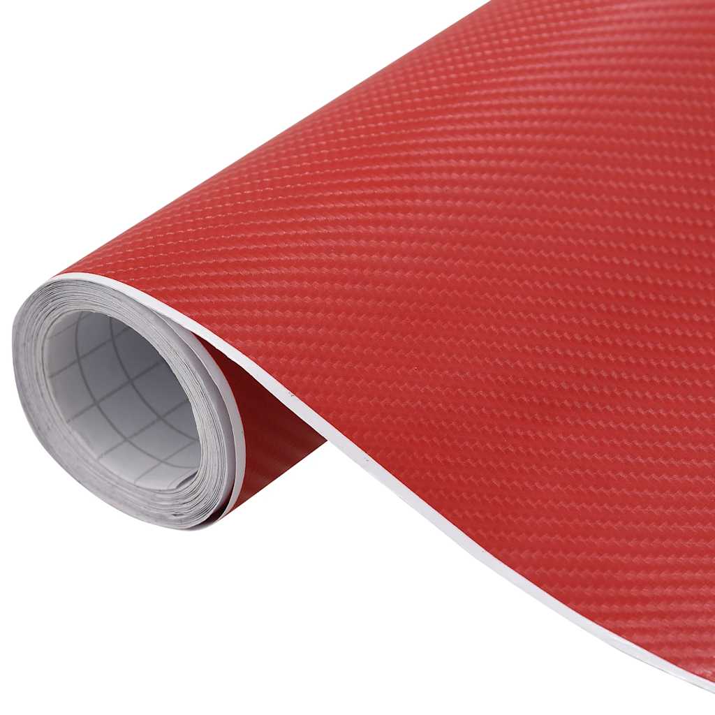 Pellicole per Auto 2 pz 4D Rosse 100x150 cm | homemem39