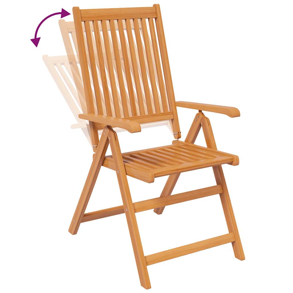 Set Mobili da Pranzo per Giardino 9 pz Legno Massello di Acacia 160-240 cm | homemem39
