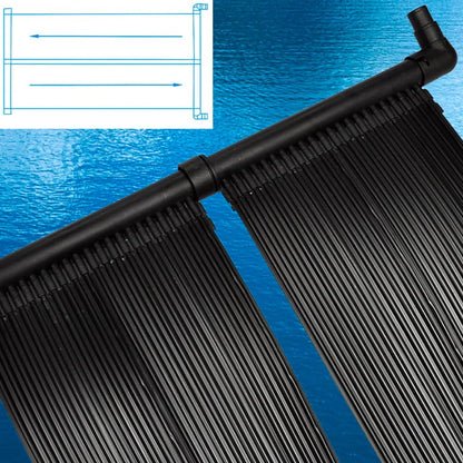 Pannelli Solari Riscaldatori per Piscina 6 pz 80x620 cm | homemem39