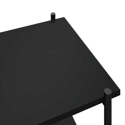 Scaffale con 5 Mensole Nero 80x40x163 cm | homemem39