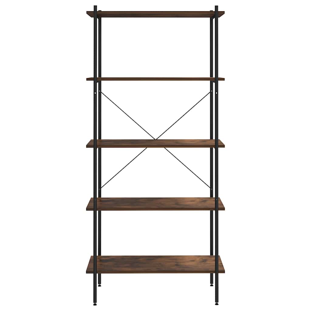 Scaffale con 5 Mensole e 80x40x163 cm