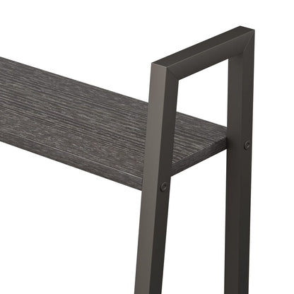 Scaffale Autoportante con 4 Ripiani Nero 56x35x140 cm | homemem39
